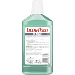 Mundskyl LICOR del Polo 3D Clean Fluor 500 ml.