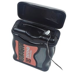 DEFEND Dental Floss Charcoal Extra Whitening Mint 50 mtr.