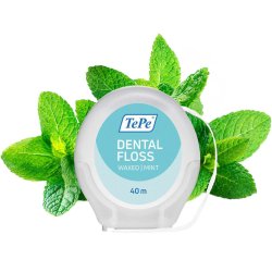 TePe Tandtrd uden PFAS Waxed Mint 50 mtr.