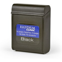 Tandtrd med Klorhexedin Elgydium CHX Black 50 mtr.