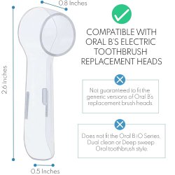 Skyddslock fr Oral-B Borsthuvuden Dentadan 5 st.