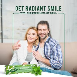 DABUR Tandpasta Fresh Breath Organic Basil 100 ml