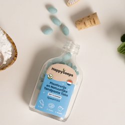 Tandpasta Tabletter HappySoaps Spearmint Xylitol Fluor 62 stk.