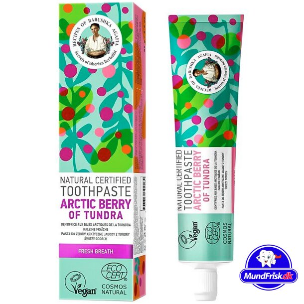 Luonnollinen hammastahna GRANDMOTHER Agafia Forest Arctic Berry 85 gr.