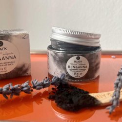 Naturlig kull tannkrem pulver BEN &amp; ANNA Xylitol 15g