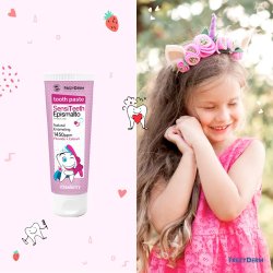 FrezyDerm Barntandkrm 1450 ppm SensiTeeth Xylitol 50 ml