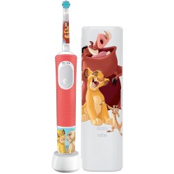 Oral-B PRO Elektrisk tannbrste for barn + Etui The Lion King