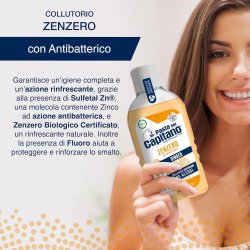 Pasta del Capitano Mundskyl Antibakteriel Ginger 400 ml.