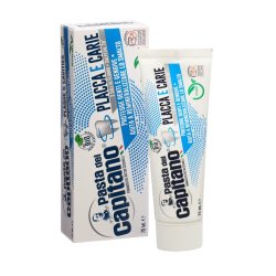 Italiensk Tandpasta PASTA del Capitano Plaque &amp; Caries 75 ml.