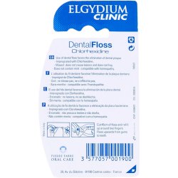 Tandtrd med Klorhexedin Elgydium Clinic 50 mtr.