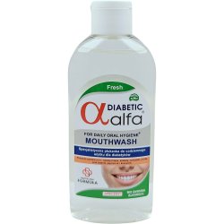 Munvatten fr diabetiker ALFA Implant Diabetic Fresh 200 ml