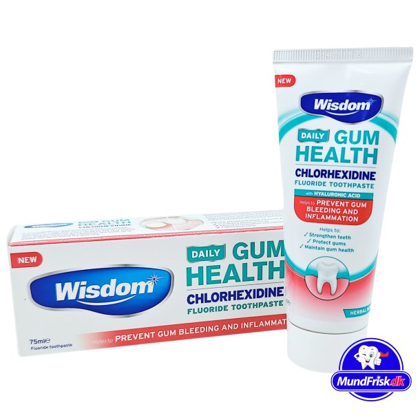 Chlorhexedin Health Zahnpasta WISDOM Zahnpasta Tgliche Gum 100 ml