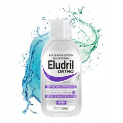 Ortodontisk Munvatten ELUDRIL Ortho Fluor 500 ml.