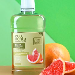 EcoDenta Refresh &amp; Protect Munvatten Propolis &amp; Tea Tree Oil 500 ml