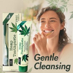 XOC Hampa Tandkrm 100 ml + Tandborste