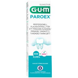 GUM Klorhexedin Tandkrm Paroex 0,06% CHX 75 ml.