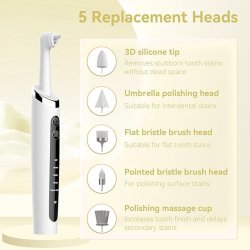 Elektrisk Multifunktionel Tandpolermaskine St til tandblegning og daglig tandpleje