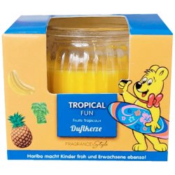 HARIBO Duftlys Tropical Fun Glas 85 gr.