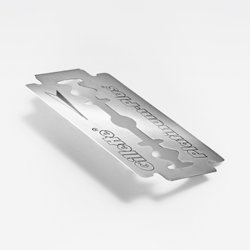 Gillette Platinum 50 stk. Barberblade Double Edge 10 x 5 stk.