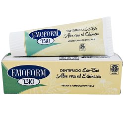 Ekologisk tandkrm EMOFORM Bio Aloe Vera & Echinacea 75 ml.