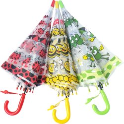 Paraply fr barn Automatisk ppning 96 cm