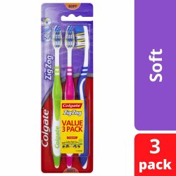 Colgate Tannb�rster 3 pcs. Sikk-sakk SOFT