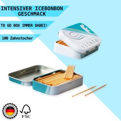 Wunder Tandstikker Med Smag Ice Bonbon Sampak