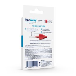Interdentalb�rster 6 pcs. PLAC AWAY Triple Action 0,50 mm ISO 2