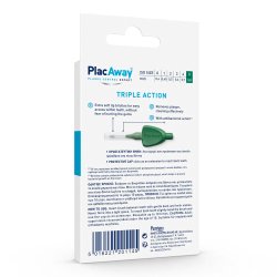 Mellemrumsbrster 6 stk. PLAC AWAY Triple Action 0,80 mm ISO 5