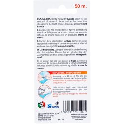 Tanntr�d uten PFAS DENTONET Fluor &amp; Mint 50 mtr.