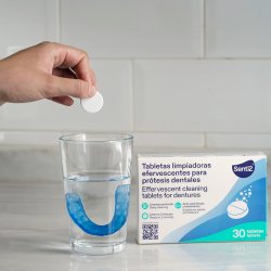 Rensetabletter for Protese SENTI2 Cleaning 30 Tablets pcs.
