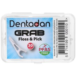 Dentadan GRAB FlossPicks Tandtrds-bjler 30 stk.