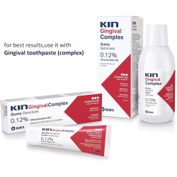 Klorhexidin Munvatten 0,12% KIN Gingival Complex 500 ml.