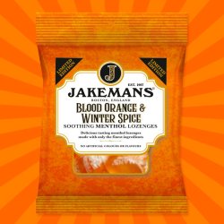 Jakemans Halspastiller Blood Orange &amp; Winter Spice 160 gr.
