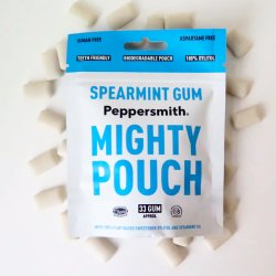 Xylitol Tuggummi PEPPERSMITH Gum Spearmint 50g