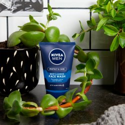 Nivea Men Protect &amp; Care Deep Cleaning Face Wash 100 ml