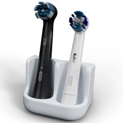 Qikfresh Hllare Fr Borsthuvuden Silikon 2-delat