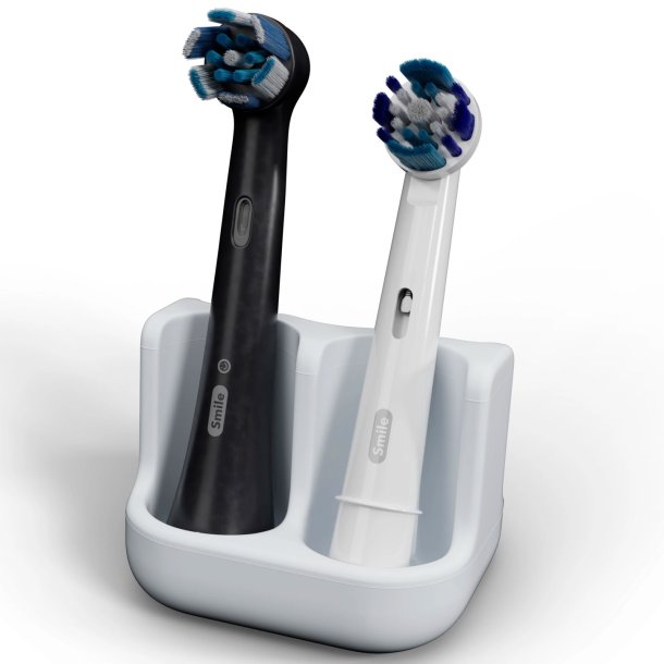 Qikfresh Hllare Fr Borsthuvuden Silikon 2-delat