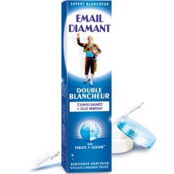 Tandblekning Tandkrm EMAIL DIAMANT Double Blancheur tandkrm 75 ml.