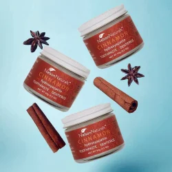 Hydroxyapatit &amp; Xylitol Tannkrem NELSONS Naturals Cinnamon 93g