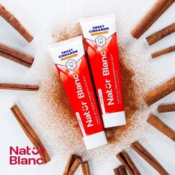 Hydroxyapatit Tandpasta SYLVECO Natur Blanc Sweet Cinnamon 100 ml