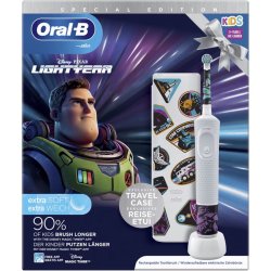 Oral-B Pixar Lightyear elektrisk tannbrste for barn inkl. Reiseetui