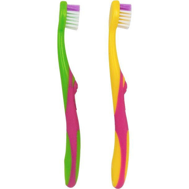 Tannbrster, 2 pcs. LA LIGNE Barn 3-6 r