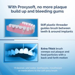 ProxySoft tandtrd 3 in 1 Floss 100 st.