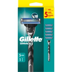 Gillette Mach3 Barberskraber Inkl. 5 Barberblade
