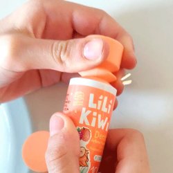 Naturlig Xylitol Barntandkrm LILIKIWI Raspberry-Lychee 30ml