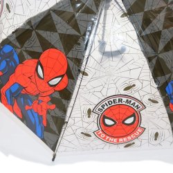 Barnparaply SPIDER-MAN Transparent H61cm, 77cm