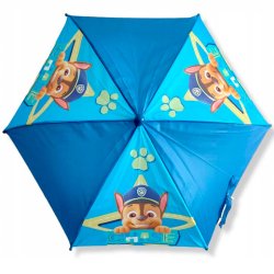 Barnparaply PAW PATROL Chase Bl 68 cm