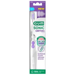 GUM Sonic Ortho Batterij Elektrische Tandenborstel