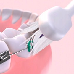 GUM Sonic Ortho borsthuvuden 2 st. Refill